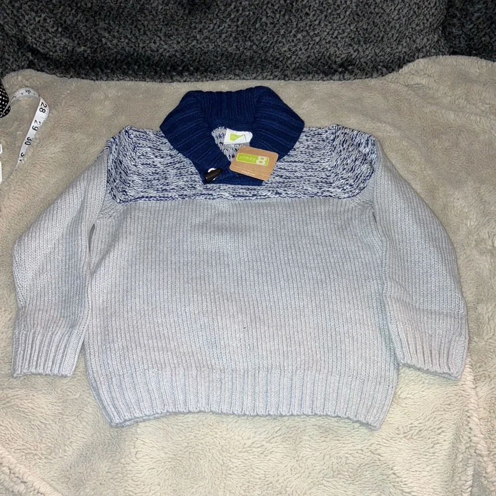 NWT Crazy 8 Boys Sweater, 4T